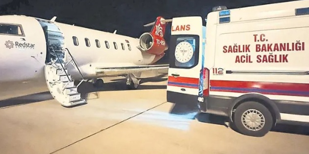 Ambulans Uçak Zehra Bebek İçin Havalandı